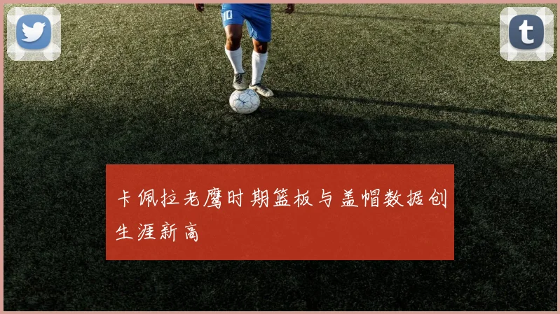 卡佩拉老鹰时期篮板与盖帽数据创生涯新高